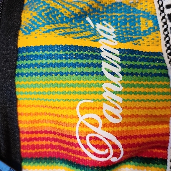 Colorful Little Panama Cross Body Bag. - Picture 6 of 9